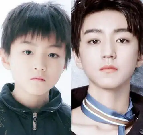 杨洋鹿晗小时候就出众陈伟霆痞帅风格不变,而千玺是越来越会长