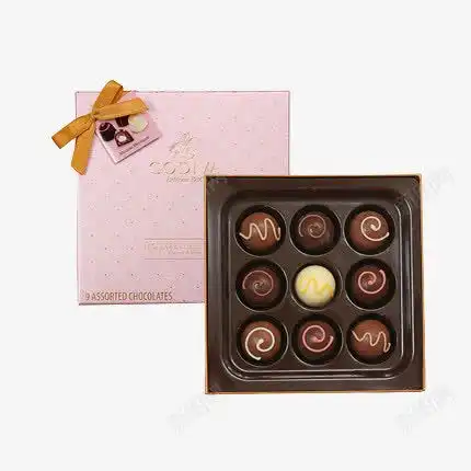 产品实物可爱巧克力进口零食素材