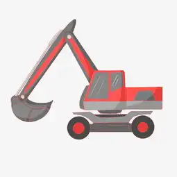 卡通挖掘机矢量图下载图片素材其他格式下载动漫人物大全