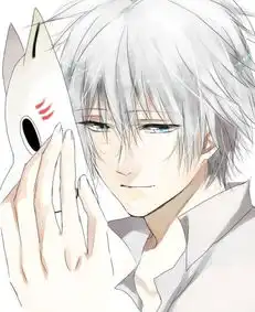 求萤火之森戴狐狸面具那个男的的图片