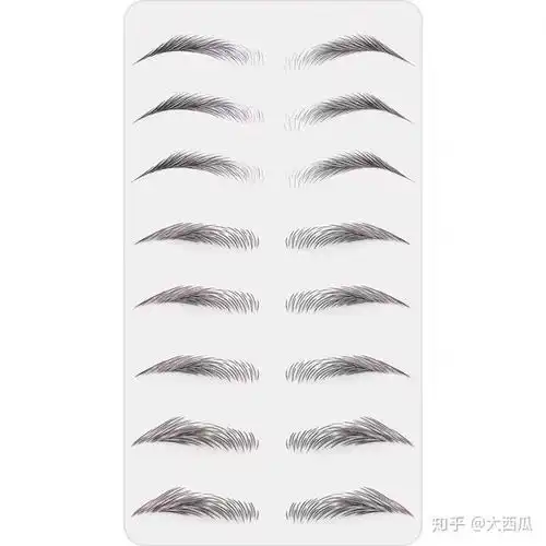 2020流行眉形图片