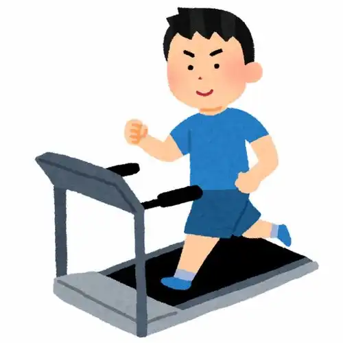 健身房肌肉动感单车举铁跑步机健身教练有氧运动健身锻炼卡通插画免扣素材手绘png1插画运动比赛健身