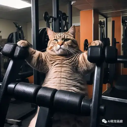 猫咪也能健身,你的借口是什么