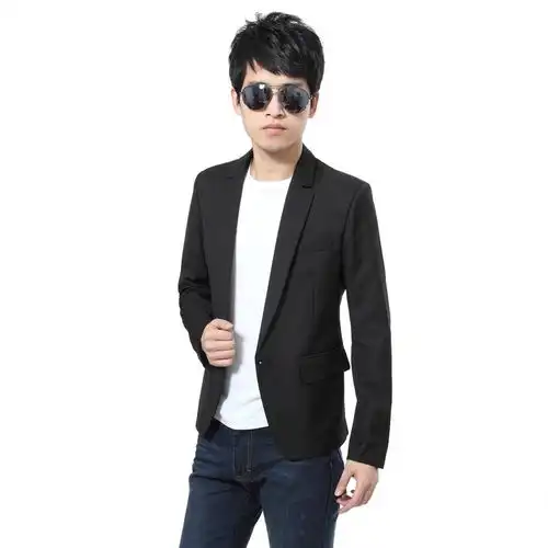 锐力克英伦时尚西装男士韩版修身西服修身小西装潮休闲西服001