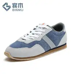 宾木韩版男士运动休闲鞋青春潮流低帮男鞋真皮流行男街头板鞋子图片品牌图库鞋子鞋子品牌