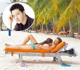 林志颖晒爱妻背影照超美