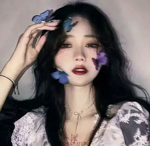 女生头像山鸟与鱼不同路再见容易再见难