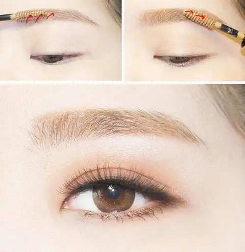 修眉画眉眉妆美哭你,超适合圆脸方脸大脸女生