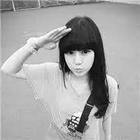 日系女生头像黑白头像微信头像图片大全