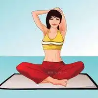 适合做头像的瑜伽动作微信头像图片大全