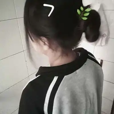背影可爱女头清纯少女背影图片头像