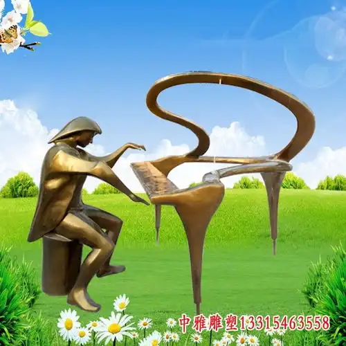 玻璃钢步行街抽象人物雕塑贵州抽象人物玻璃钢雕塑订制