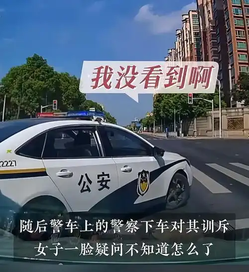 闹大了女子驾车正常行驶却被警车压线截停,女子被当场吓哭