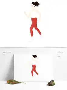 卡通全民健身跑步女人插画设计图片素材其他格式下载其他大全