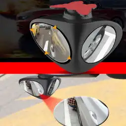 后视镜不吃香了,现在流行小圆镜,前后一清二楚,车车适用