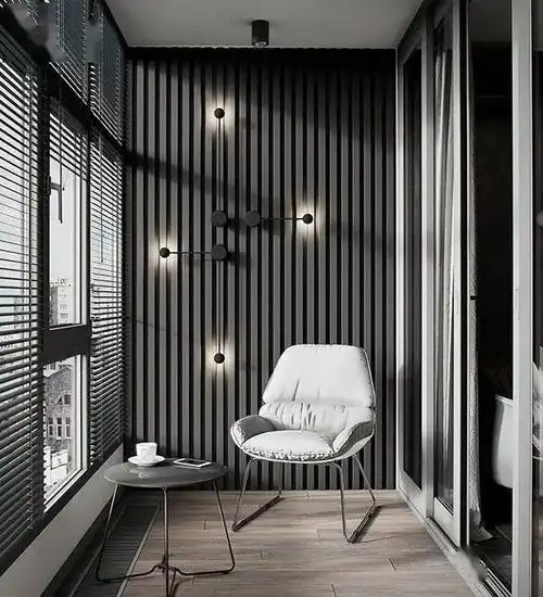 高级灰原木系单身公寓