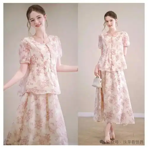 五一假期,让碎花裙解锁出游新风尚