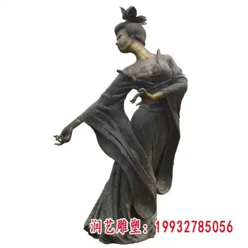 公园景观抽象人物铜雕菏泽抽象人物铜雕塑