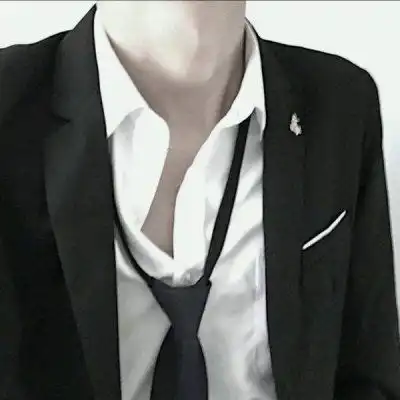 西服头像男生不露头