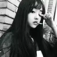 qq头像女生黑白孤傲高冷女生头像