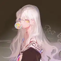 背影或侧影动漫女头高冷图片