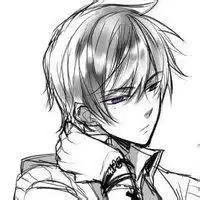 动漫帅哥黑色悲伤的照片微信头像图片大全