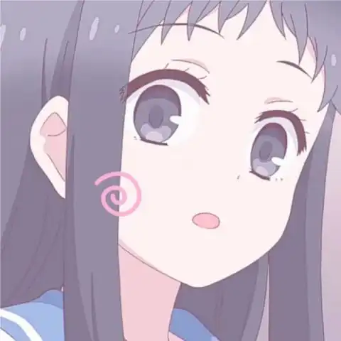 动漫女生头像我明白你,你的晚安,是想让我闭嘴吧