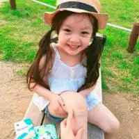 微信萌小女孩头像呆萌小女孩超可爱