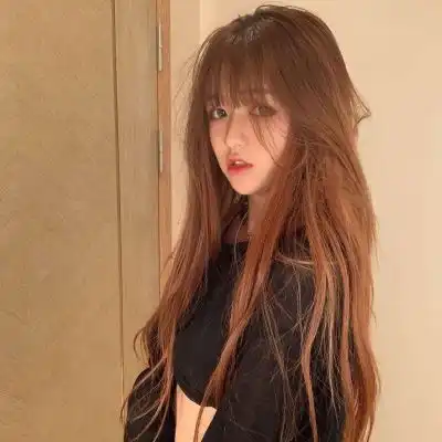 长发小清新女生头像,超级漂亮好看的美女