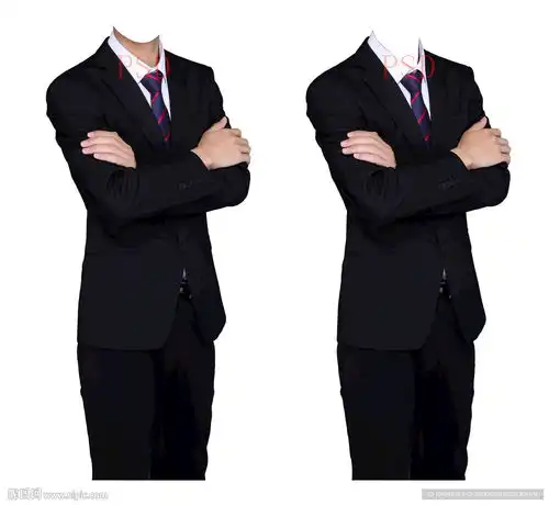 形象照西装男psd设计图psd分层素材psd分层素材