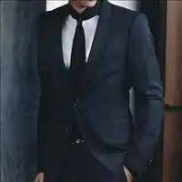 黑白西装头像男生欧美微信头像图片大全