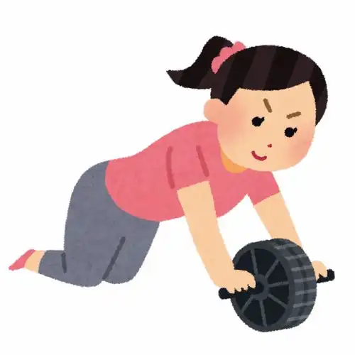 健身房肌肉动感单车举铁跑步机健身教练有氧运动健身锻炼卡通插画免扣素材手绘png23插画运动比赛健身