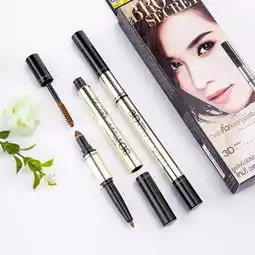 听说精致的女孩都买过这个眉笔眉粉染眉膏3合1,手残党速速get