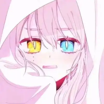 苏柒异瞳少女动漫图片,请注意查收