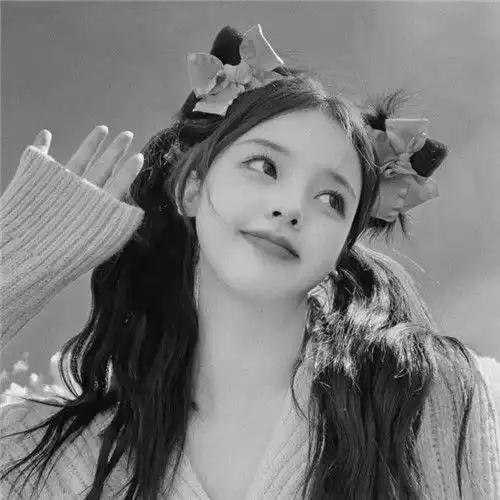 唯美女生黑白头像图片,不可错过的神秘魅力