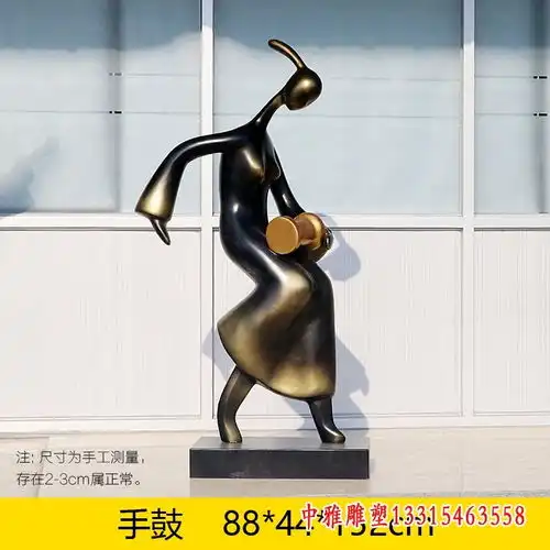 铜雕迎宾抽象人物雕塑榆林紫铜抽象人物雕塑图片