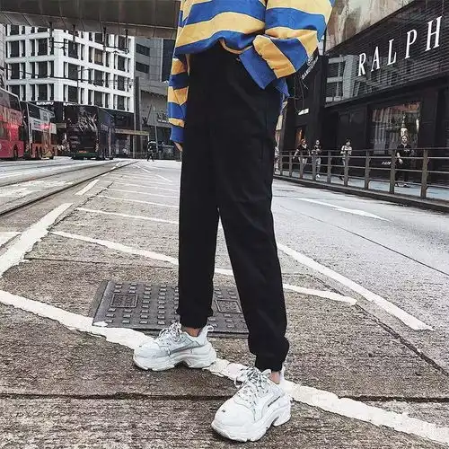 换季必备痞帅风工装裤,休闲格子裤,温柔风针织阔腿裤,超值的束脚运动裤,光腿神器