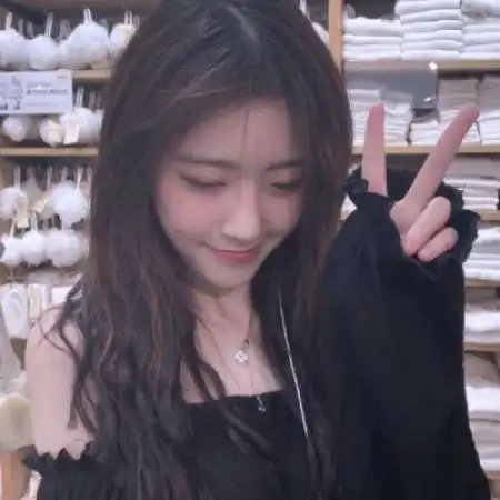 女生清新唯美旳头像,温柔长发的美女