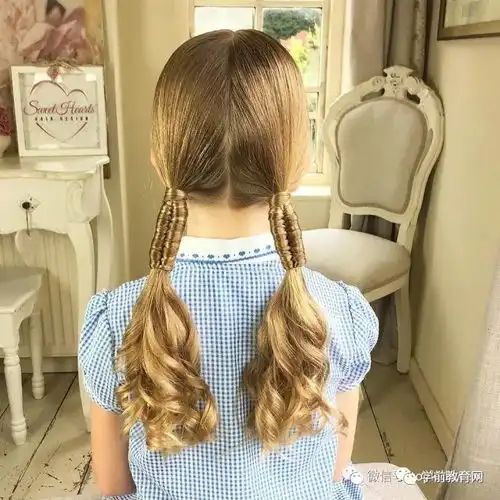 适合小女孩的超美发型,唯美气质带出公主范